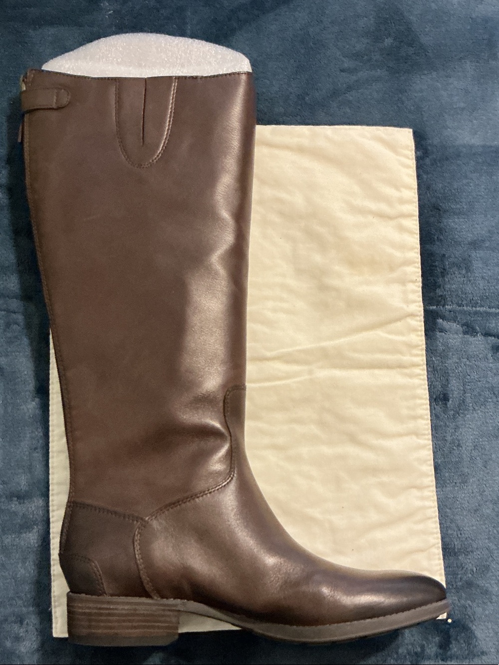 Sam Edelman Brown Leather Over-the-Knee Riding Boots
